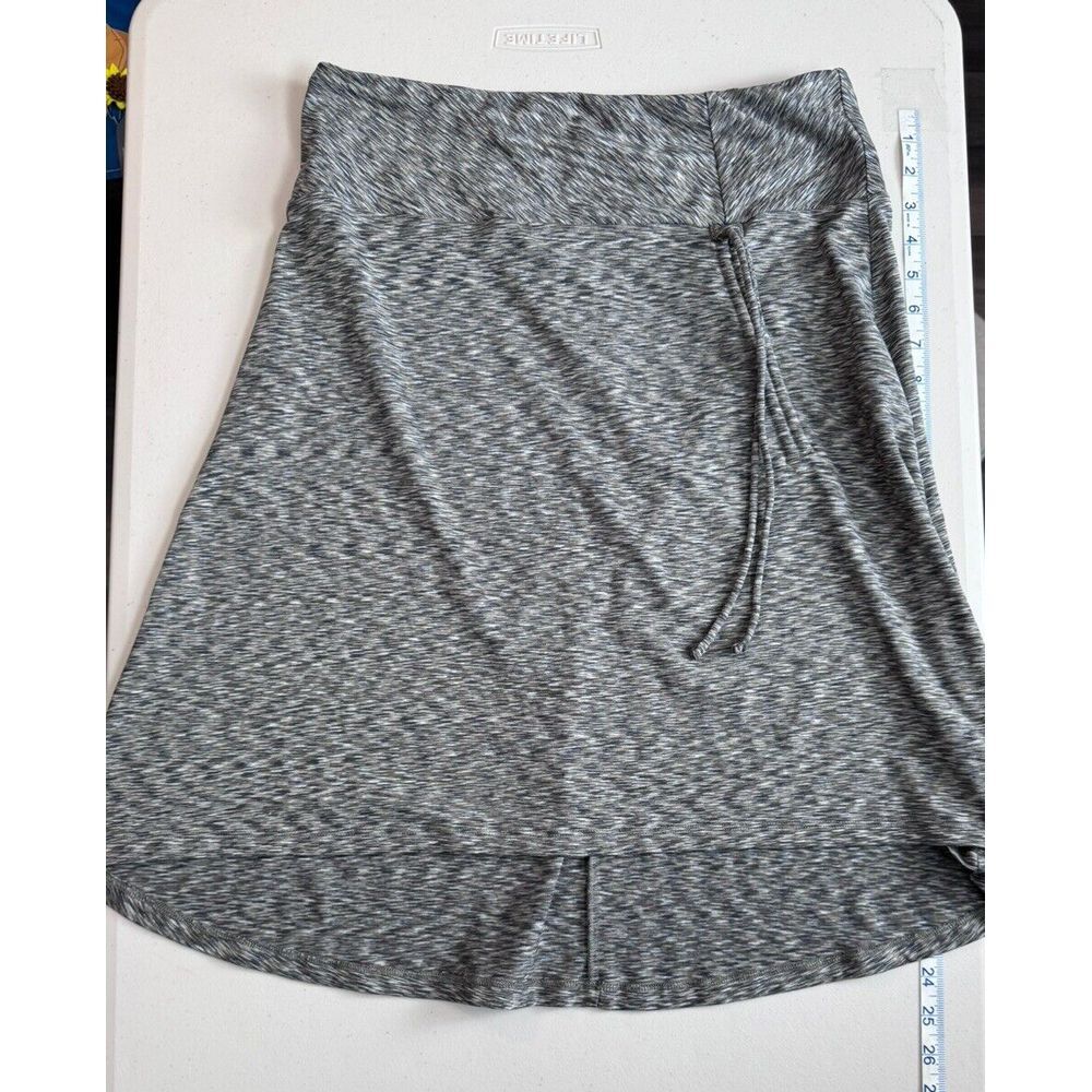 The North Face (Womens Size Small) Cypress A-Line Skirt Gray Space Dye Stretch - Picture 4 of 11